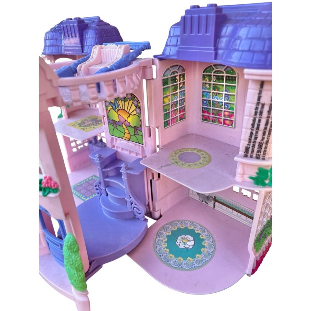 Fisher Price Sweet Treats Townhouse Dollhouse Mansion Dad Little Sister Bed - Picture 7 of 16